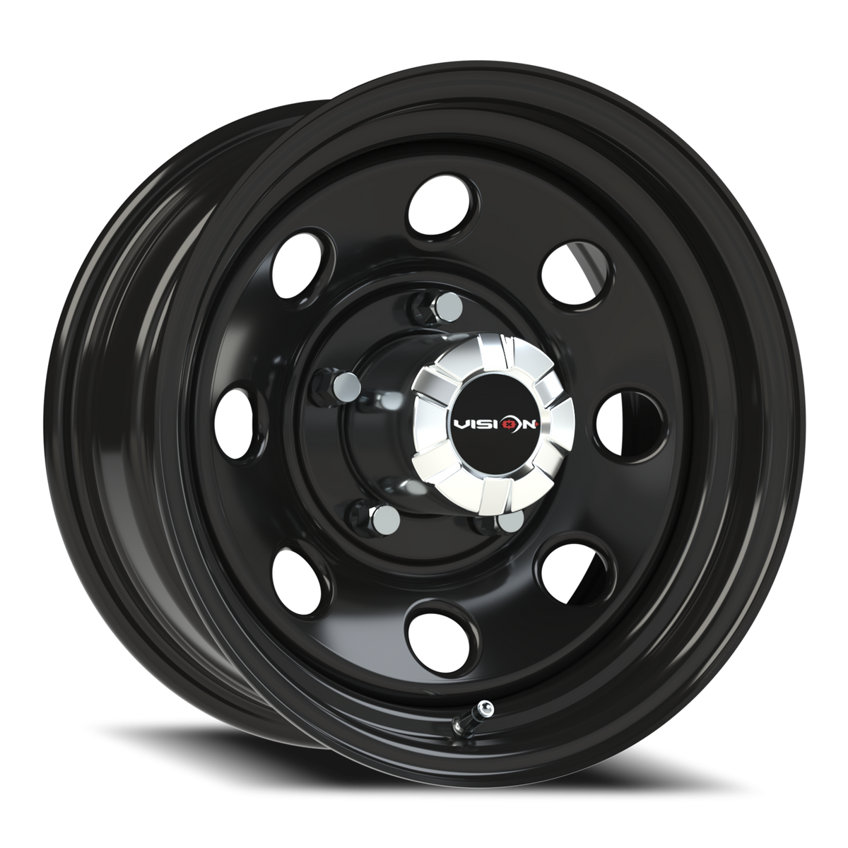 Vision Soft-8 - 5-Lug 5x139.7 — Gloss Black