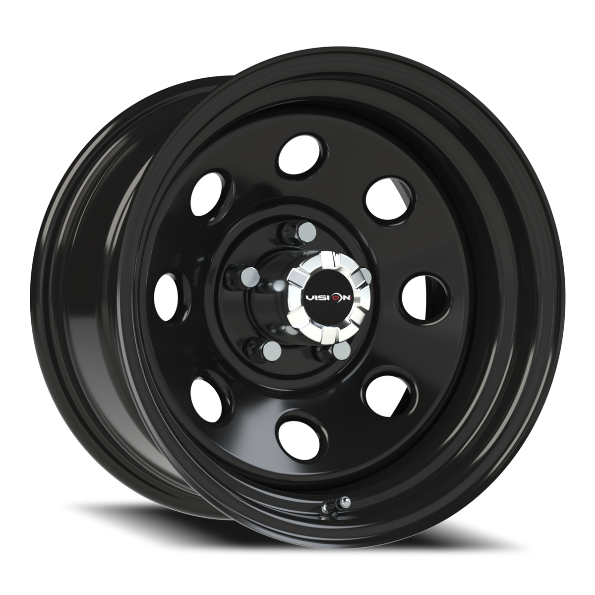 Vision Soft-8 - 5-Lug 5x127 — Gloss Black