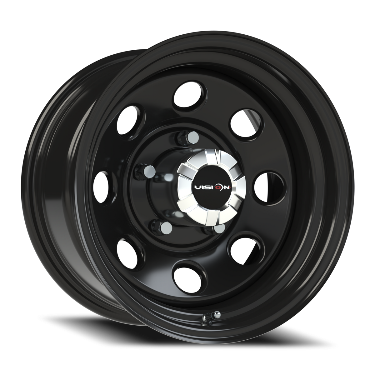 Vision Soft-8 - 5-Lug 5x139.7 — Gloss Black