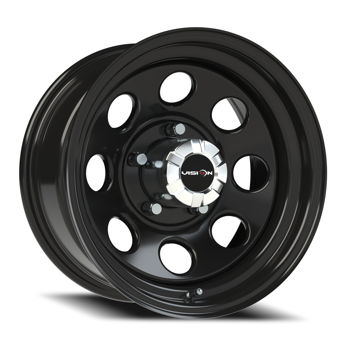 Vision Soft-8 - 5-Lug 5x139.7 — Gloss Black