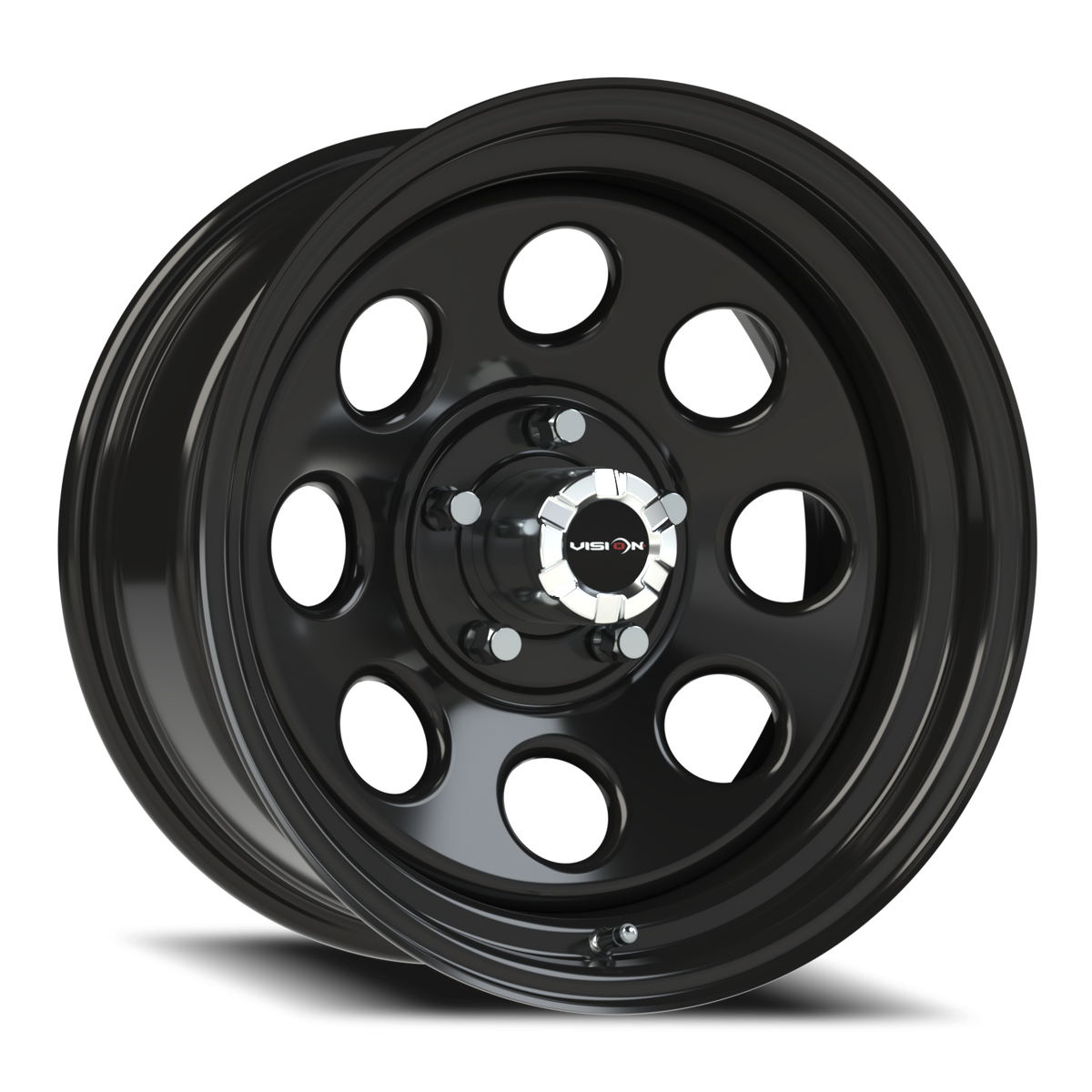 Vision Soft-8 - 5-Lug 5x127 — Gloss Black