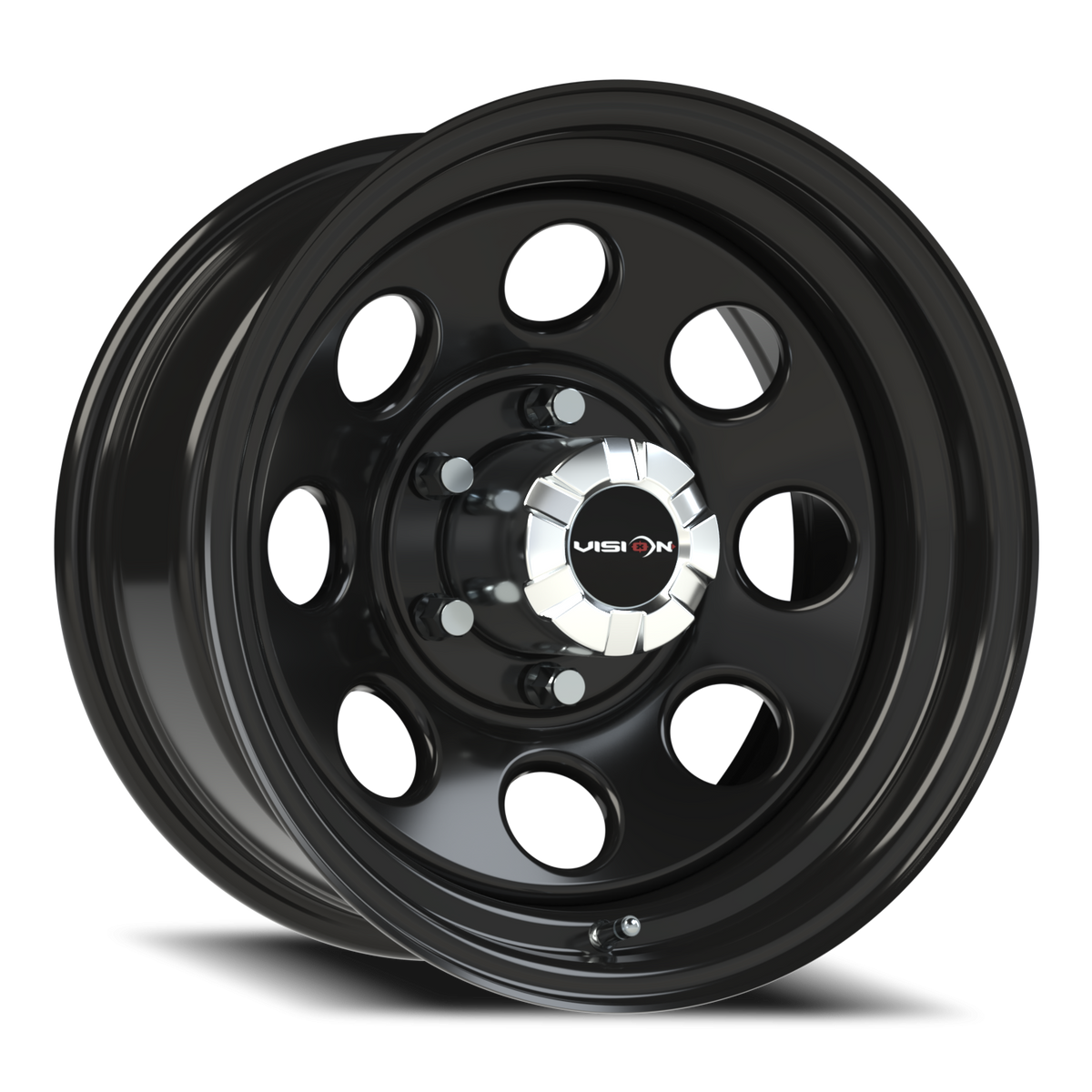 Vision Soft-8 - 6-Lug 6x139.7 — Gloss Black