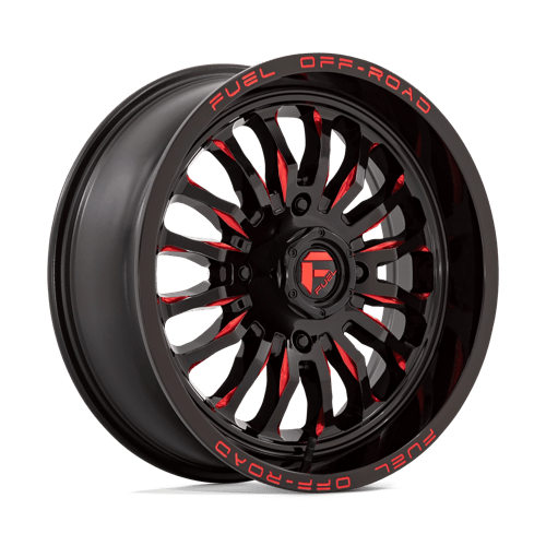 https://assets.wheelpros.com/transform/89c79e47-61c5-4764-9745-752f7860d341/ARC-D822-18X7-4LUG-ET13-GLOSS-BLACK-N-MILLED-RED-A1-png?size=500
