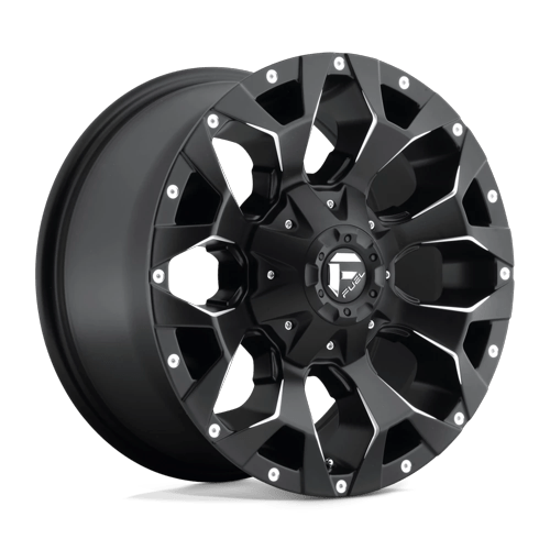 Fuel Assault 17" - 6X135/5.5 — MATTE BLACK MILLED
