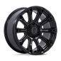 Black Rhino Hard Alloys Diamondback 20" - 6-Lug 6x5.5 — MATTE BLACK