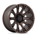 Black Rhino Hard Alloys Diamondback 20" - 5-Lug 5x4.5 — BURNT BRONZE