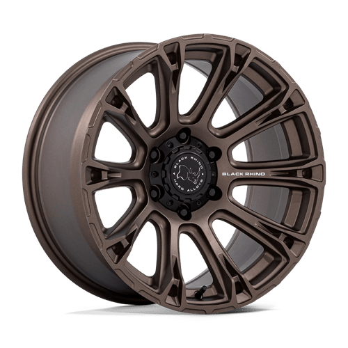 Black Rhino Hard Alloys Diamondback 20" - 6-Lug 6x5.5 — BURNT BRONZE
