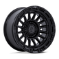 Black Rhino Hard Alloys Rival 20" - 6-Lug 6x135 — MATTE BLACK W/ GLOSS BLACK LIP