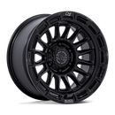 Black Rhino Hard Alloys Rival 20" - 6-Lug 6x135 — MATTE BLACK W/ GLOSS BLACK LIP