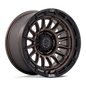Black Rhino Hard Alloys Rival 20" - 6-Lug 6x135 — BURNT BRONZE W/ MATTE BLACK LIP