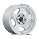 Black Rhino Hard Alloys SOL 17" - 5-Lug 5x4.5 — GLOSS SILVER W/ MACHINED FACE