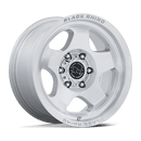 Black Rhino Hard Alloys SOL 17" - 5-Lug 5x5 — GLOSS SILVER W/ MACHINED FACE