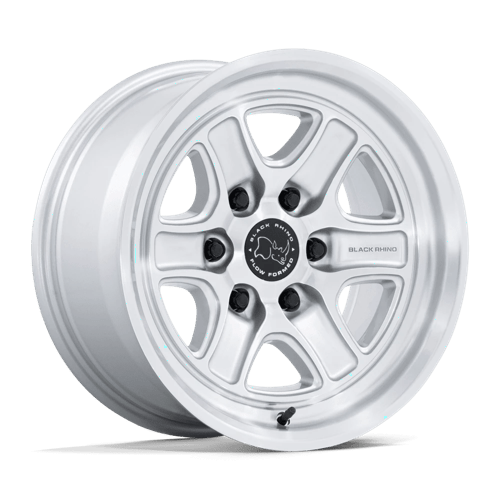 Black Rhino Hard Alloys Echo 18" - 6-Lug 6x135 — GLOSS SILVER W/ MACHINED FACE