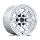 Black Rhino Hard Alloys Echo 18" - 6-Lug 6x135 — GLOSS SILVER W/ MACHINED FACE