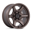 Black Rhino Hard Alloys Kuma 17" - 6-Lug 6x5.5 — BURNT BRONZE