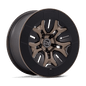 Black Rhino Hard Alloys Rockledge 20" - 5-Lug 5x5.5 — MATTE BRONZE