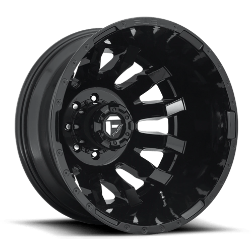 Fuel Blitz 20" - 8-Lug 8x210 — GLOSS BLACK