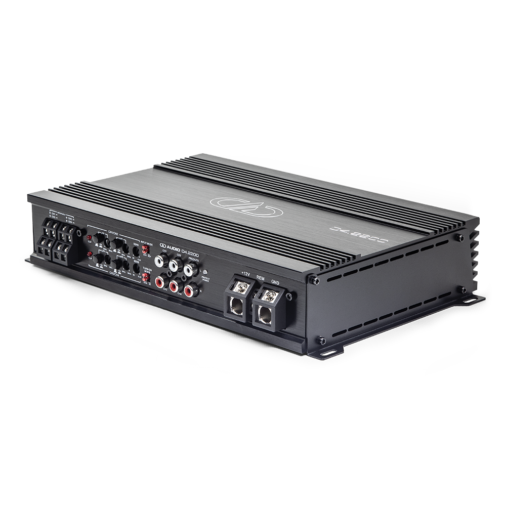 DD Audio D4.2200 D SERIES 4 CHANNEL AMPLIFIER