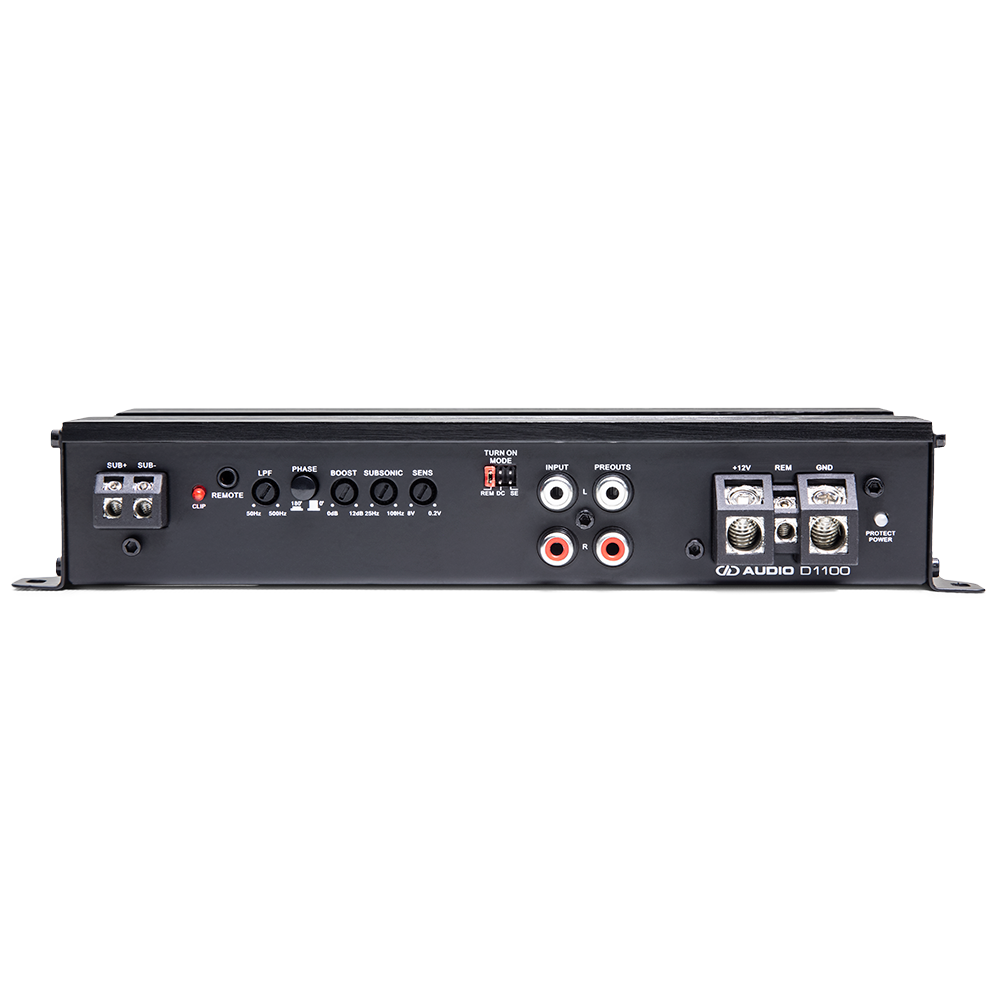 DD Audio D1100 D SERIES MONOBLOCK SUBWOOFER AMPLIFIER