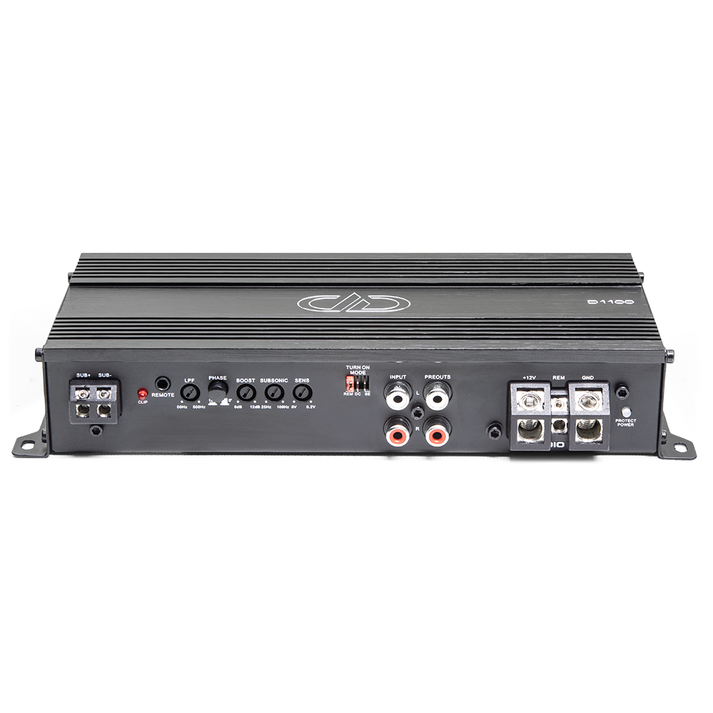 DD Audio D1100 D SERIES MONOBLOCK SUBWOOFER AMPLIFIER