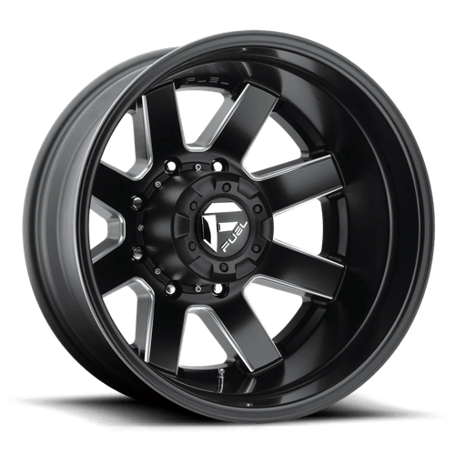 https://assets.wheelpros.com/transform/95be9928-8517-452a-8138-1ff06dbc0bf4/FUEL-D538-MAVERICK-DUALLY-22x8-25-221-8-LUG-MATTE-BLACK-N-MILLED-REAR-A1-png?size=500