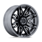 Fuel Mutiny 20" - 8-Lug 8x180 — GLOSS BLACK W/ BRUSHED DARK TINT