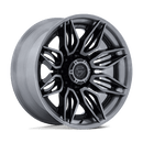 Fuel Mutiny 20" - 8-Lug 8x6.5 — GLOSS BLACK W/ BRUSHED DARK TINT