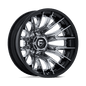 Fuel Catalyst Dually 24" - 8-Lug 8x210 — CHROME W/ GLOSS BLACK LIP
