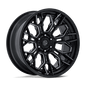Fuel Hive 22" - 6-Lug 6x5.5 — GLOSS BLACK MILLED