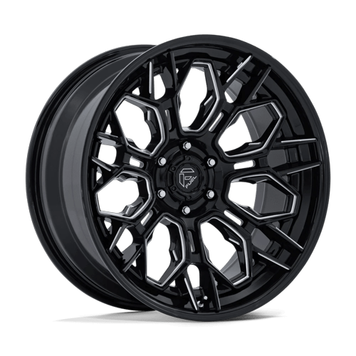 Fuel Hive 22" - 6-Lug 6x135 — GLOSS BLACK MILLED