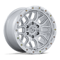 Fuel Surge 18" - 8-Lug 8x180 — GLOSS SILVER W/ MACHINED FACE