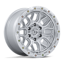 Fuel Surge 18" - 8-Lug 8x170 — GLOSS SILVER W/ MACHINED FACE