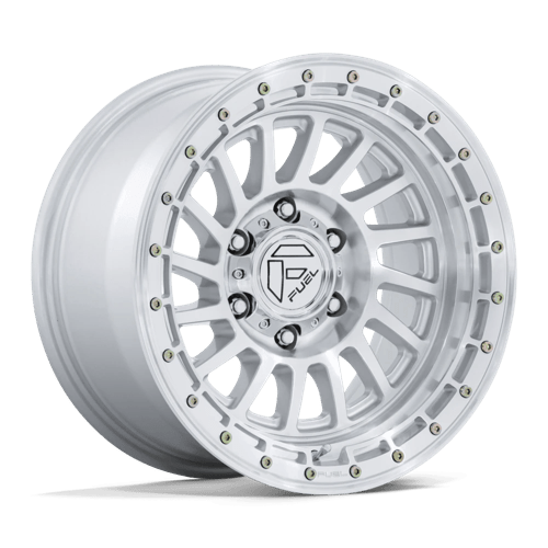 Fuel Havoc 17" - 6-Lug 6x135 — GLOSS SILVER W/ MACHINED FACE