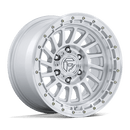 Fuel Havoc 17" - 6-Lug 6x135 — GLOSS SILVER W/ MACHINED FACE