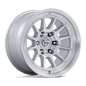Fuel Spur 17" - 6-Lug 6x5.5 — GLOSS SILVER W/ MACHINED FACE