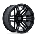 Fuel Weapon 22" - 6-Lug 6x5.5 — GLOSS BLACK