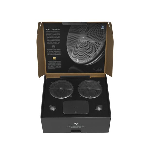 INFINITY BETA BE621 1" and 6-1/2" 2-way component speaker system