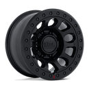 KMC E25 Beadlock 17" - 8-Lug 8x6.5 — BLACKOUT