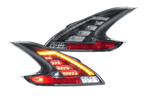 Morimoto XB Taillights: 370Z (09-20)(Smoke)