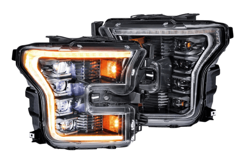 Morimoto XB Headlights: F150 (15-17)(Amber Drl)