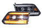 Morimoto XB Headlights: Dodge RAM (09-18)(Amberdrl)