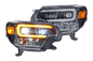 Morimoto XB Hybrid Headlights: Tacoma(12-15)(Amber)