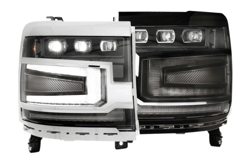 Morimoto XB Headlights: Silverado 1500 (16-18)