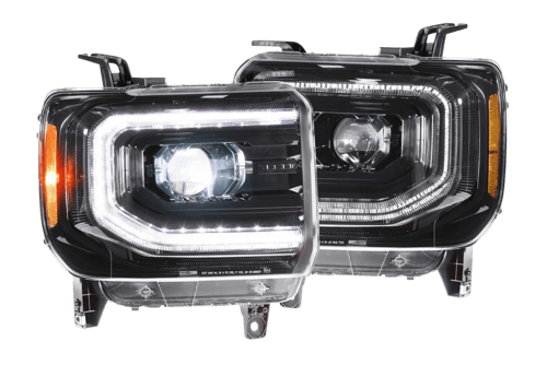 Morimoto XB Headlights:GMC Sierra (14-18)