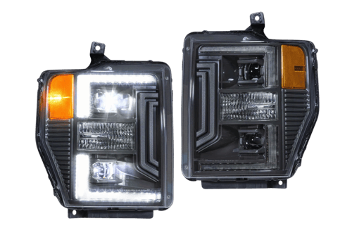 Morimoto XB Hybrid Headlights: Superduty (08-10)