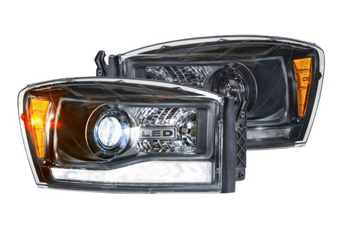 Morimoto XB Hybrid Headlights:Dodge RAM (06-08)