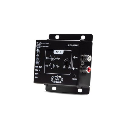 DD Audio SC2 2 CHANNEL LINE OUTPUT SIGNAL CONVERTER