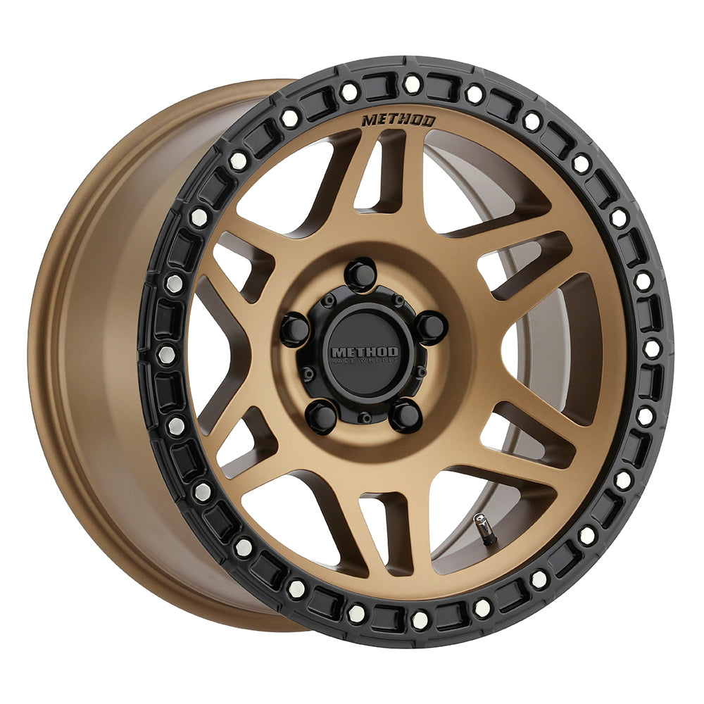 Method 312 - 5-Lug 5x5 — Method Bronze® - Matte Black Lip