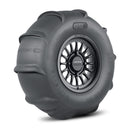 Method 411 Bead Grip® - 4-Lug 4x156 — Matte Black + Sand Stripper Rear 10 XL 30