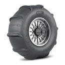 Method 411 Bead Grip® - 4-Lug 4x156 — Gloss Titanium + Sand Stripper Rear 10 XL 30